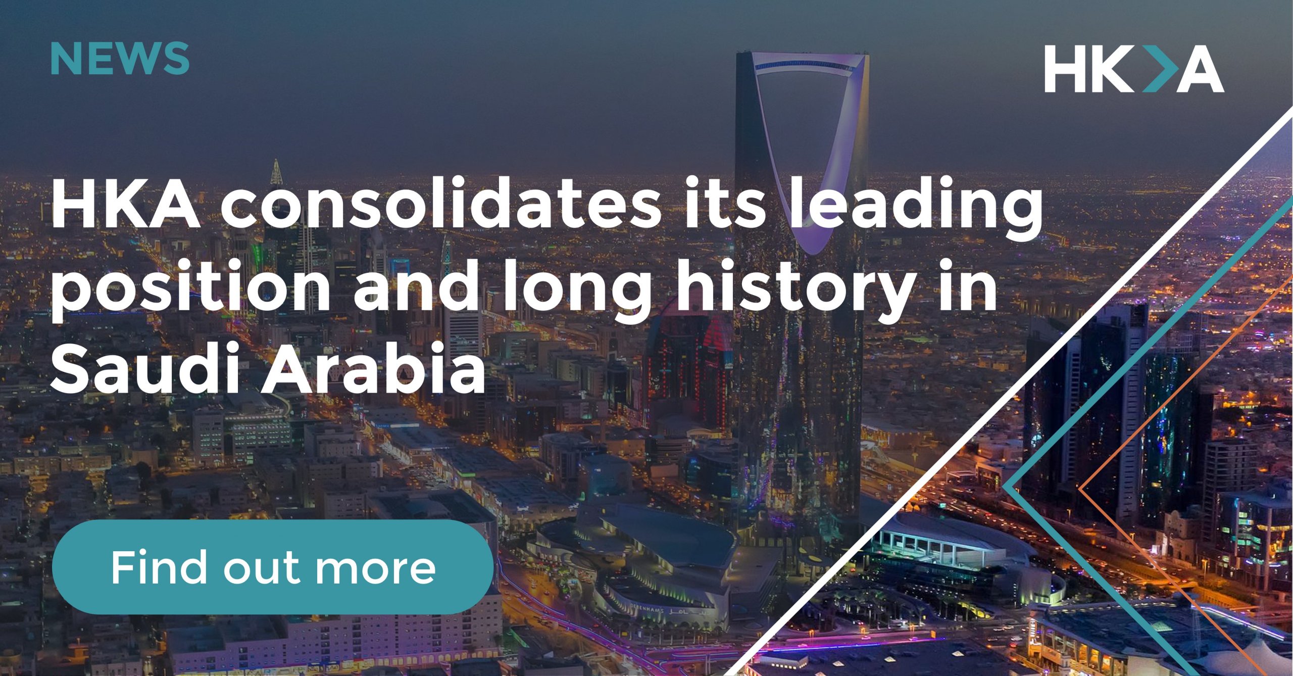 HKA consolidates its leading position and long history in Saudi Arabia ...